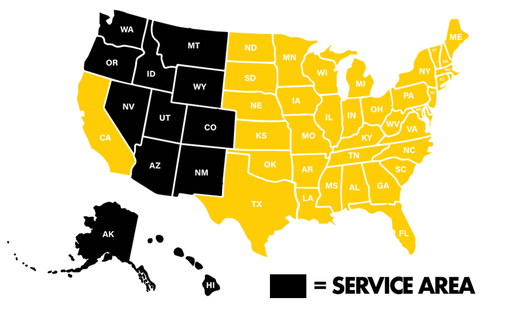 USA service-area